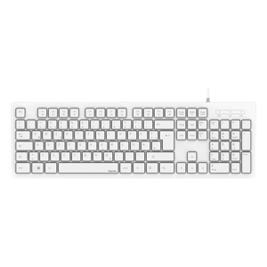 HAMA KC200 Basic YU-SRB Bela Žična tastatura
