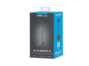 GIRAFFE 2, Omnidirectional Microphone, 3.5mm Connector, Black ( NMI-1563 )