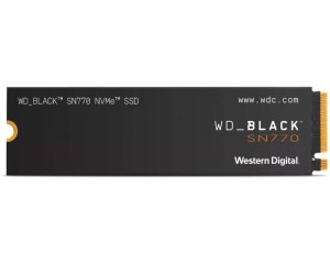 WD 500GB M.2 NVMe Gen4 WDS500G3X0E SN770 Black