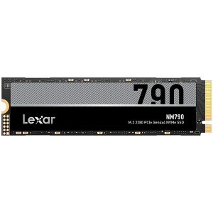 Lexar 1TB High Speed PCIe Gen 4X4 M.2 NVMe, up to 7400 MBs read and 6500 MBs write with Heatsink, EAN: 843367131242 ( LNM790X001T-RN9NG )