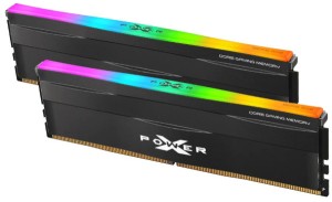 DDR5 32GB (2x16GB) 6000MHz [XPOWER Zenith RGB], CL30 1.35V UDIMM, XMP3.0 & EXPO, Black, w/RGB Heatsink, Memory Kit ( SP032GXLWU60AFDF )