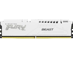 KINGSTON DIMM DDR5 32GB (2x16GB kit) 6800MTs KF568C34BWK2-32 FURY Beast White XMP