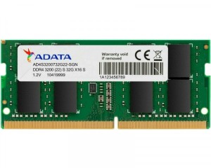 A-DATA SODIMM DDR4 32GB 3200Mhz AD4S320032G22-SGN