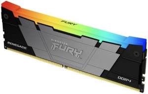 DDR4 16GB 3200MHz [FURY RENEGADE RGB], Non-ECC UDIMM, CL16 1.35V, 288-Pin 2Rx8, w/RGB Heatsink, XMP ( KF432C16RB12A/16 )