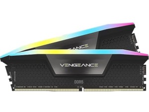 Memorija CORSAIR VENGEANCE 32GB(2x16GGB)DDR56000MHzCL361.4VRGBcrna' ( 'CMH32GX5M2E6000C36' )