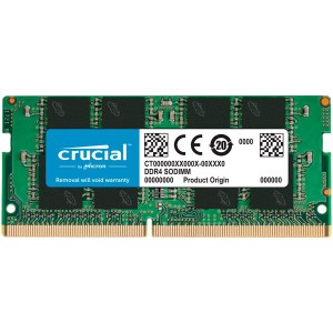 CRUCIAL 16GB DDR4-3200 SODIMM CL22 (8Gbit16Gbit) ( CT16G4SFRA32A )