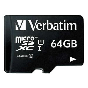 VERBATIM MicroSD 64GB Cl.10 (Crna)