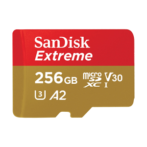 SANDISK MicroSDXC Extreme microSDXC UHS-I 256GB memorijska kartica