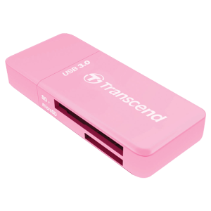 TRANSCEND USB3.0/3.1 čitač kartica (Roze) - TS-RDF5R