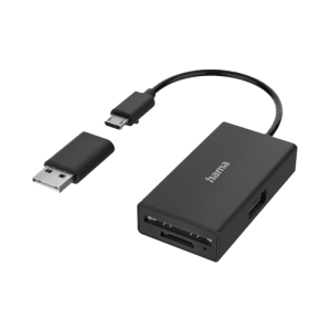 HAMA USB OTG USB-A/SD/MicroSD 200125 - Čitač kartica