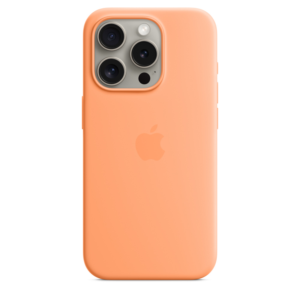 APPLE Zaštitna maska sa MagSafe za iPhone 15 Pro Orange Sorbet MT1H3ZM/A