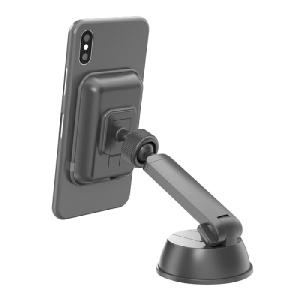 CELLY Auto držač za telefon sa bežičnim punjenjem Ghost Charge (Crna)