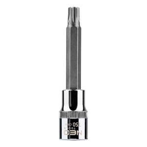 Torx bit na nasadnioj utičnici od  1/2", 100mm - NEO TOOLS