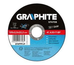 Rezna ploča za metal - GRAPHITE 57H708