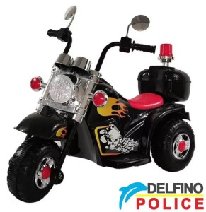 Motor na akumulator Delfino Police Crni (DEL-995-BLCK)