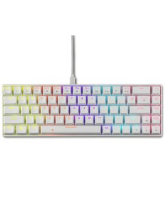 Tastatura Spartan Gear Pegasus Mini 60% Wireless - White 