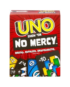 Društvena igra Mattel UNO - Show 'Em No Mercy 