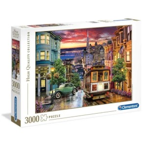 CLEMENTONI CL33547 San Francisco hqc Puzzle 3000