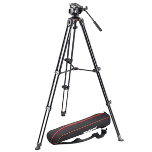 MANFROTTO MVK500AM - Tripod with fluid video head Lightweight with Side Lock