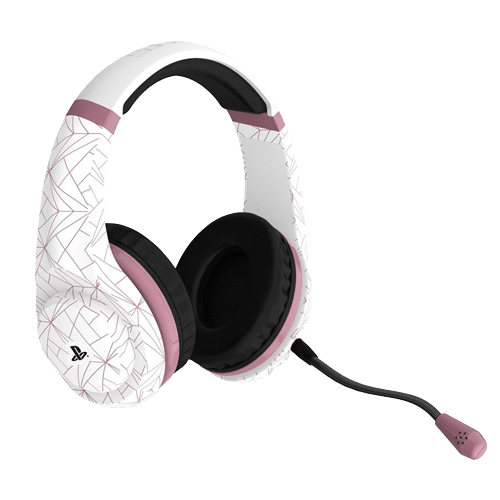 4GAMERS gejmerske slušalice PRO4-70 ROSE GOLD ABSTRACT EDITION (Bele)