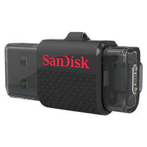 SANDISK flash memorija Dual USB Ultra 64GB - SDDD-064G-G46