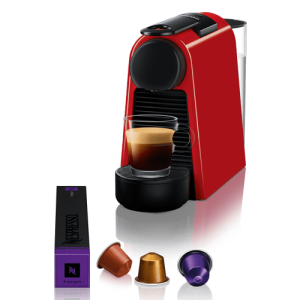 NESPRESSO Aparat za espresso kafu Essenza Mini Red, D30-EURENE2-S